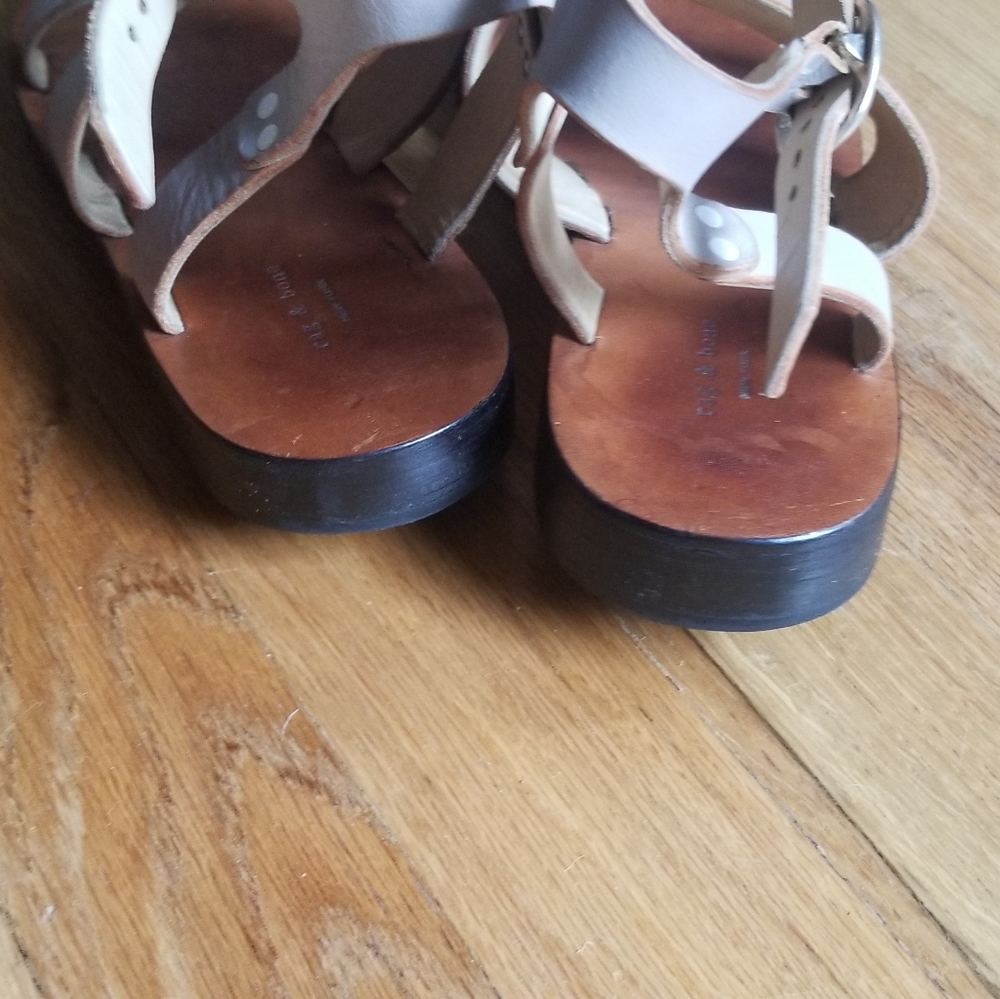 rag & bone new york sandals (size 6.5 to 7) - Picture 4 of 8